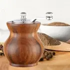 Salt and Pepper Grinder Wood Mini Kitchen Gadget Adjustable Coarseness