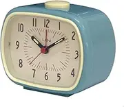 Leni 62020SBL Retro Alarm Clock Smokey Blue
