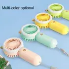 Portable Fan Mute Convenient Students Mini Usb Desk Fan with Led Light Cartoon