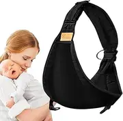 Toddler Sling Carrier - Widened Baby Swaddle Carrier Sling with Buckle, Safety Rope - Adjustable Strap, Baby Supplies, Hands- Padded Support Carrying Strap for Outdoor