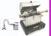 GAS Coffee Roaster, Roasting Machine, Transparent DRUM* + Chaff Drawer