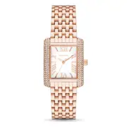 Michael Kors Emery Three Hand Rose Gold Tone Stainless Steel Watch MK4743