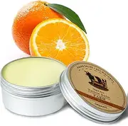 Beef Tallow, Beef Tallow Moisturiser, Beef Tallow Balm, Beef Tallow for Skin, Beef Tallow and Honey Balm, Beef Tallow 100% for Skin Full Body Moisturizer (1, Orange)