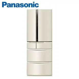 【PANASONIC 國際】501公升 日本製六門鋼板冰箱 自動製冰 一級能效 NR-F507VT