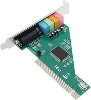 Be In Your Mind 1 x CMI8738 4.1 Channel 5.1 Surround 3D PCI Sound Audio Cards MIDI Compatible with Windows XP/7/8/10 Desktop Internal Audio Card