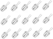 MERRYHAPY 15pcs Honeycomb Lip Gloss Tubes Clear Container Refillable Bottles for Diy Lip Gloss Portable for Travel Daily Use Samples