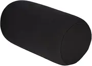 Sluffs Microbead Travel Pillow,Beach Pillows for Sand,Micro Mini Microbead Back Cushion Roll Throw Pillow Travel Home Sleep Neck Support Comfortable(Black)