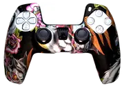 Silicone Cover For PS5 Controller Case Skin - Black Foil