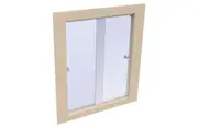 Stratco Shed Sliding Window Merino