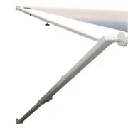 Aussie Traveller Sunburst White Eclipse Awning Frameset to suit Fullvan Caravans, Modified