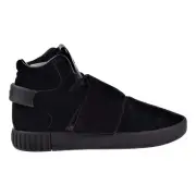 Adidas Tubular Invader Strap J Big Kids Shoes CBlack-Cblack-White bz0302