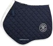 Harrison Howard English Saddle Pad for Horses Horse Riding Close Contact Saddle Pad Non-Slip Moisture-Wicking Shock Absorbing