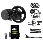 [EU Direct] BAFANG BBS-02B 36V 500W Electric Bike Mid Motor CAN Protocol Upgraded Set E-bike Conversion Kit 36T 42T 44T