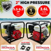 2" Fire Fighting Petrol High Pressure Water Transfer Pump Genuine HONDA Engine