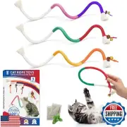 Leoezx™ Sisal Rope Cat Toys (3PCS), Silvervine for Cat，Pet Chew Teeth Toy, In
