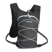 Hydration Backpack with 2L Hydration Bladder Black(No water Bladder)