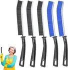 5Pcs Hard Bristle Crevice Cleaning Brush, Multifunctional Grout Cleaner Brush, T