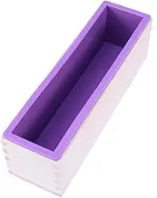 LALAFINA Soap Molds for Soap Making Wooden Box Molds Handmade Silicon Core Easy to Clean