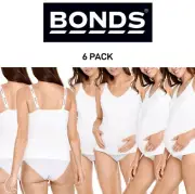 Bonds Womens Originals Maternity Support Singlet Stretch and Grow 6 Pack YXF3Y