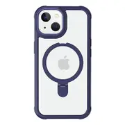 For iPhone 15 Plus GW202 Kickstand ic Case PC+TPU Drop Protection Phone Cover