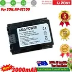 3000mAh A MG NP-FZ100 Battery for Sony Alpha a7 a7R a7S Mark 3 4 III IV Camera