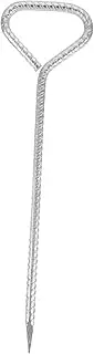 UPKOCH Galvanized Steel Tent Stakes Heavy Duty Camping Tent Nails for Secure Outdoor Use Lightweight and Durable Canopies and Awnings
