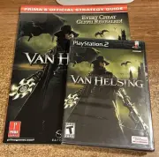 PLAYSTATION 2 - VAN HELSING Game & Prima Strategy Guide NEW! PS2 Cheats