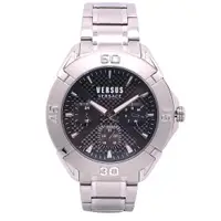 在飛比找ETMall東森購物網優惠-VERSUS VERSACE凡賽斯精品美感男性優質腕錶-銀黑