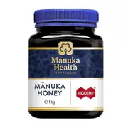 Manuka Health MGO 100+ Pure Manuka Honey 1kg (MAN005)