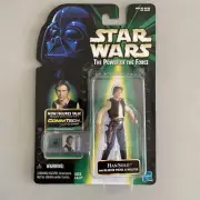 STAR WARS Power Of The Force CommTech HAN SOLO 3.75" Action Figure - NEW!!!