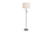 Virtue Modern Elegant Free Standing Reading Light Floor Lamp - White