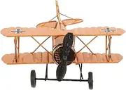 LOLIPPYY 1pc Vintage Iron Art Airplane Model Decor Retro Desktop Ornament for Home Office and Collectors Unique Craftsmanship Finish