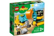 LEGO 10931 Truck & Tracked Excavator - DUPLO
