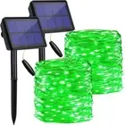 Solar String Lights Outdoor Waterproof, 2 Pack Each 72FT 200 LEDs Solar Power...