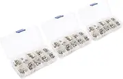 Respicefinem 150Pcs Women Shirt Brooch Buttons White Flower Style Made of Strong Metal and Plastic for Leather Sewing DIY