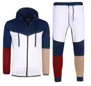 MEN'S SPORTSWEAR TECH FLEECE MULTI COLOR SUIT WITH FULL ZIP SMALL UPTO 4XL