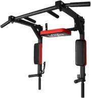 Luckyone Multifunctional Wall Mounted Pull Up Bar/Chin Up bar,Dip Station for to