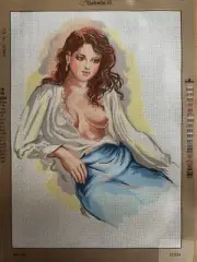 needlepoint Tapestry Gobelin L Canvas Only 60x80cm Leisure