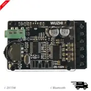 ZK-152H 2X15W Stereo Mini Bluetooth Amplifier Bluetooth Digital Power Amp 9-24V