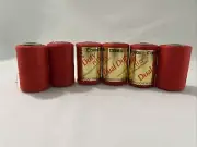 Lot Of 3 + 3 Coats Clark Dual Duty Plus for Overlock Machines Cotton Polyester