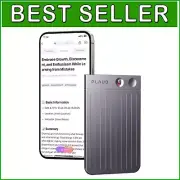 Compact AI Voice Recorder with Advanced Transcription - Supports 112 Languages