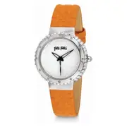 Folli Follie Wf13a032spw Ladies Quartz Watch White 28mm