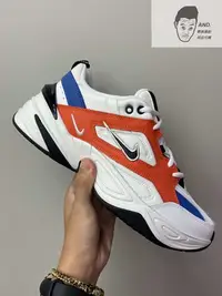 在飛比找Yahoo!奇摩拍賣優惠-【AND.】NIKE M2K TEKNO 白藍色 復古 厚底