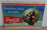 2009 Coca Cola Wall Calendar "Friendliest Drink on Earth"