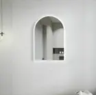 ARCHIE 900x600mm FRAMELESS ARCHED LED MIRROR BACKLIT