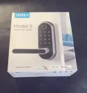 Sifely Model S Smart Lock Digital Keypad Keyless Entry Smart Door Silver