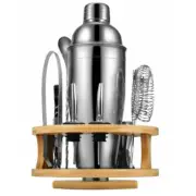 10pc Cocktail Shaker Mixer Set Martini Spirits Maker Bar Strainer Bartender Kit