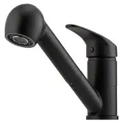 OLIVERI London Pull Out Spray Mixer - Matte Black LON580FMB-P