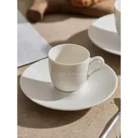 在飛比找ETMall東森購物網優惠-德化陶瓷高級感掛耳意式濃縮咖啡杯碟高檔精致espresso咖