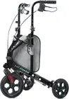 ELENKER All Terrain 3 Wheel Walkers for Seniors, 3 Wheeled Rollator with 10” Whe